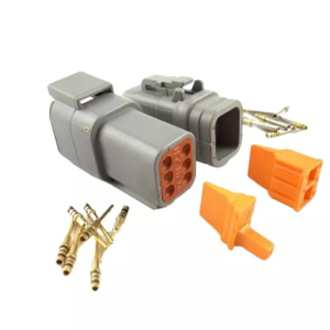 deutsch 6 pin connector kit with housing genie part 105329gt 105328gt 1